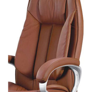 Brown Leatherette Office Executive Chair- Vassio