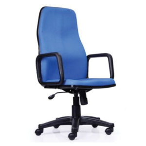 Fabric Chair High Back Blue » Vassio