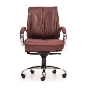 Brown Knee Tilt Mid Back Chair » Vassio