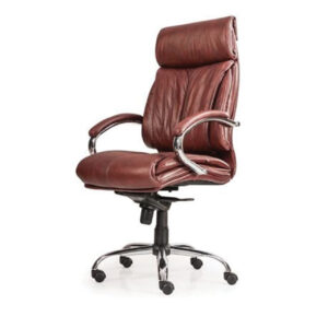 Brown Knee Tilt High Back Chair » Vassio