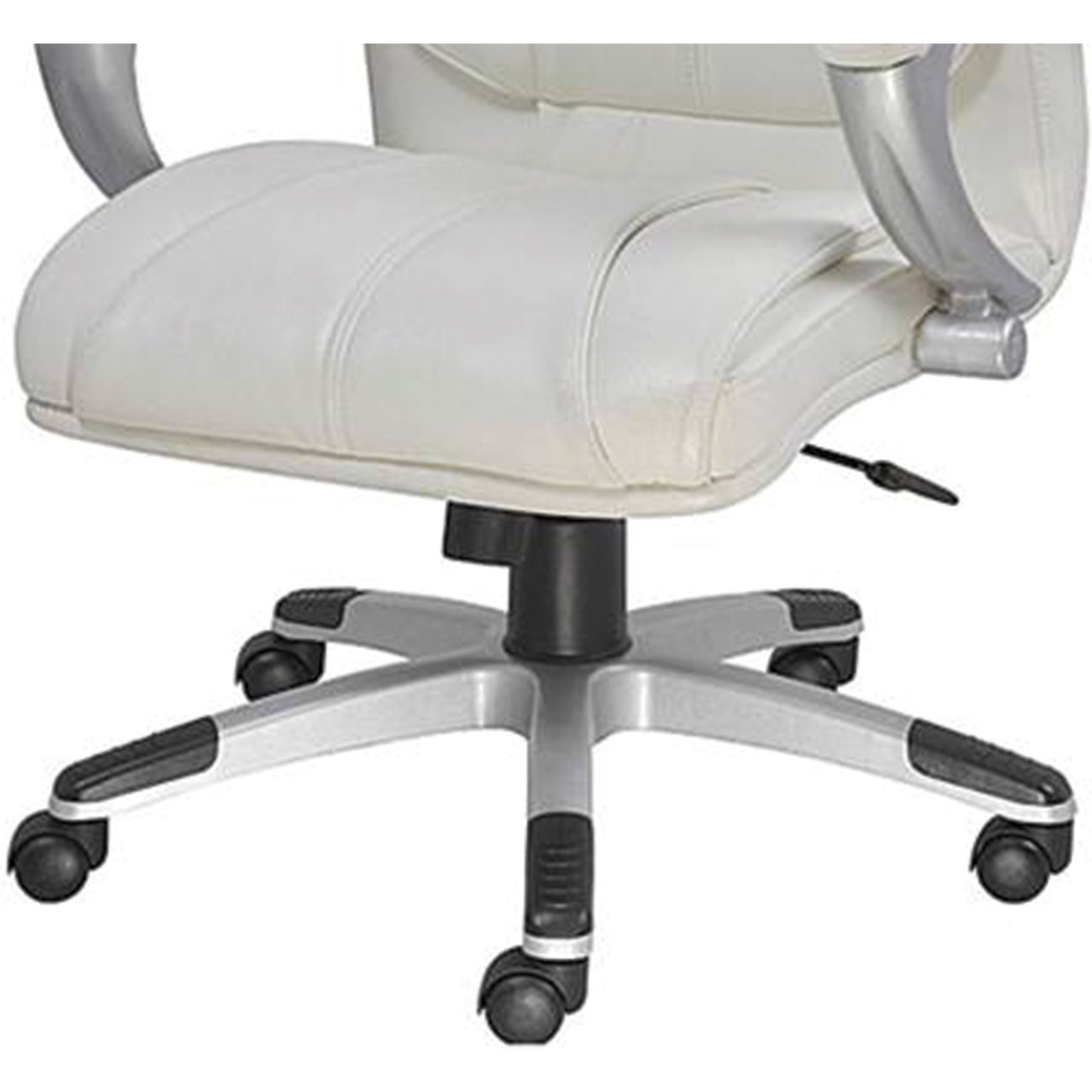 Executive High Back Chair Leather White - Vassio Executive High Back Chair Leather White - Vassio