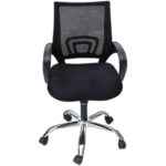 Low Back Fabric Computer Chair Vassio
