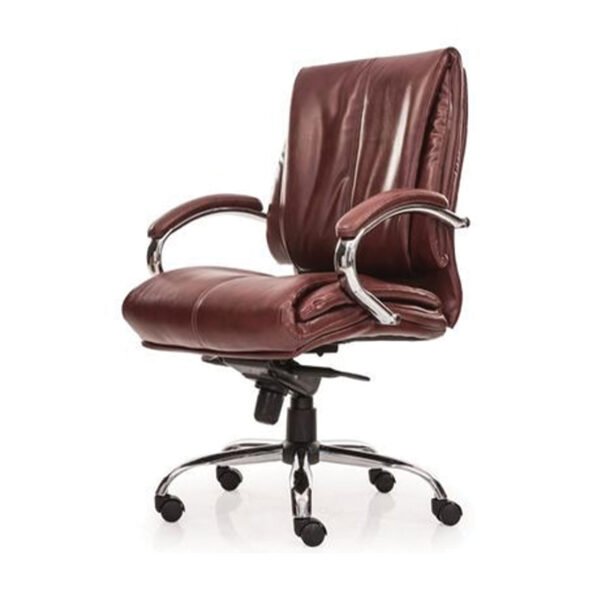 Brown Synchro Mid Back Chair » Vassio