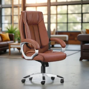 Evara Executive Office Chair Tan - Vassio