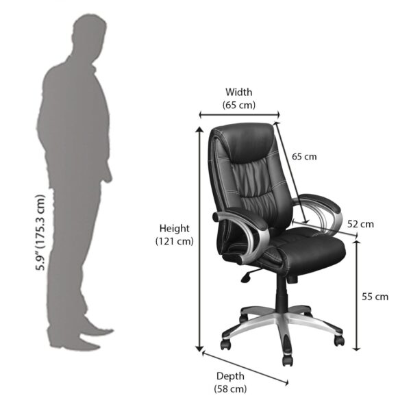 Modern Boss Revolving Chair Vassio
