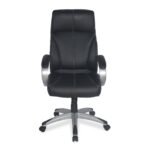 Comfortable High Back Chair Black - Vassio