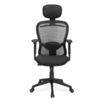 Adjustable High Back Office Chair Black Colour » Vassio