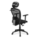 Adjustable High Back Office Chair Black Colour » Vassio