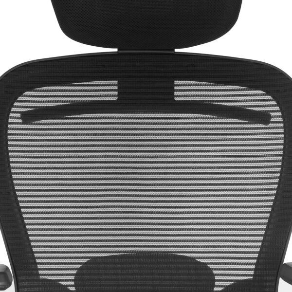 Adjustable High Back Office Chair Black Colour » Vassio