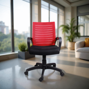 Bliss Net Chair Black & Red » Vassio