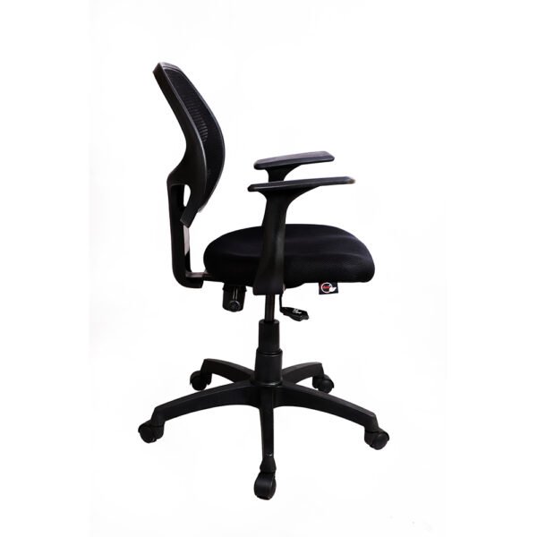 Revolving Computer Chair With Adjustable Arm Rest Vassio