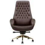 Grandeur HB Office Revolving Executive Chair Brown » Vassio
