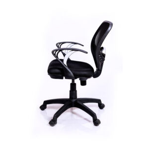 Mesh Fabric Office Ergonomic Chair in Black Colour » Vassio
