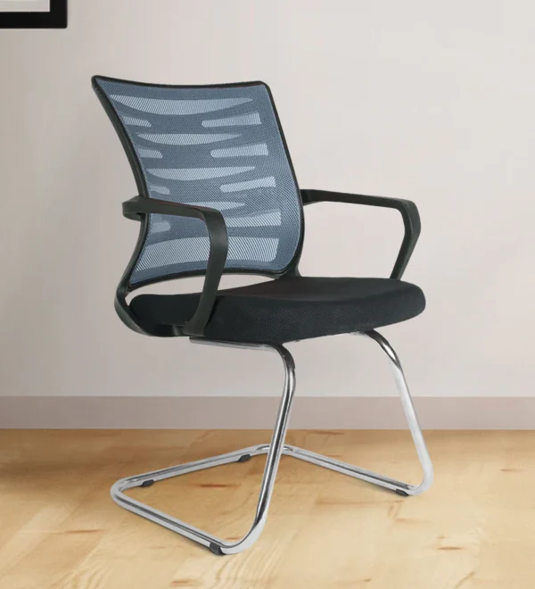Shop Online Ritz Visitor Chair Black and Grey