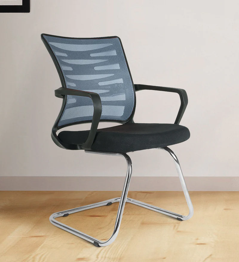 Shop Online Ritz Visitor Chair Black and Grey