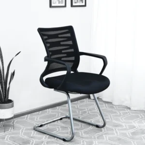 Shop Online Ritz Visitor Chair Black  – Vassio