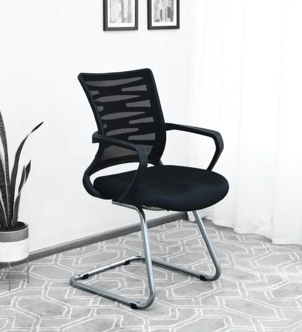 Shop Online Ritz Visitor Chair Black  – Vassio