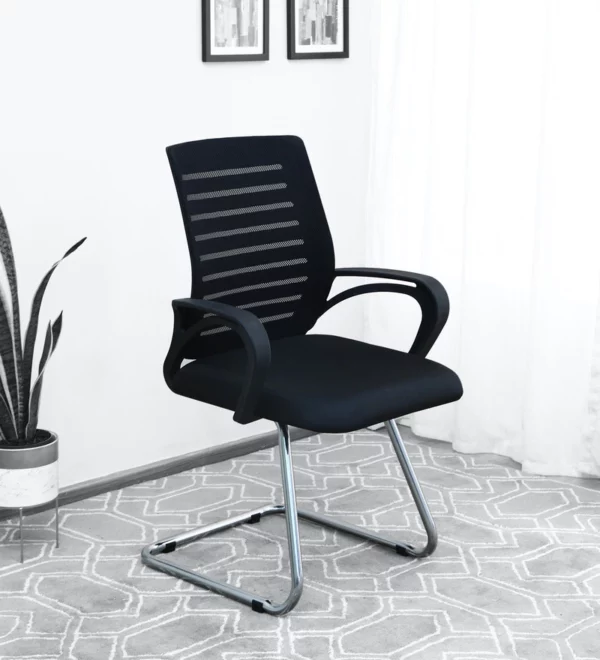 Boom Cantilever Chair In Black