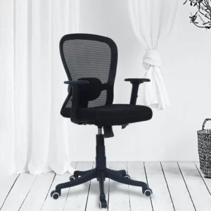 Black Push Back Executive Chair