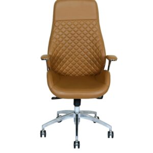 Leatherette Office Executive Chair Adjustable Vassio