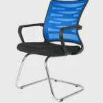 Cantilever Chair In Black And Blue » Vassio