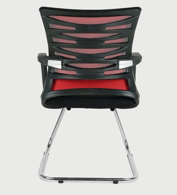 Cantilever Chair In Black And Red » Vassio