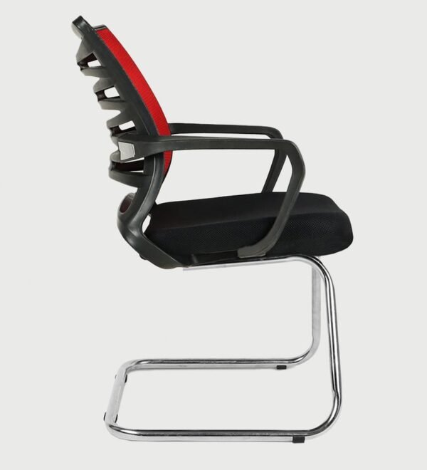 Cantilever Chair In Black And Red » Vassio