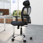 High Back Office Chair With Headrest Vassio