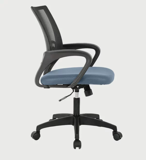 Back Executive Office Chair Blue Adjustable Chair » Vassio