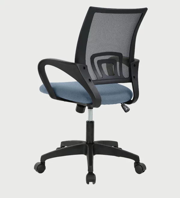 Back Executive Office Chair Blue Adjustable Chair » Vassio