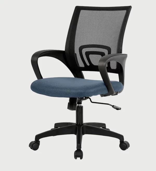 Back Executive Office Chair Blue Adjustable Chair » Vassio