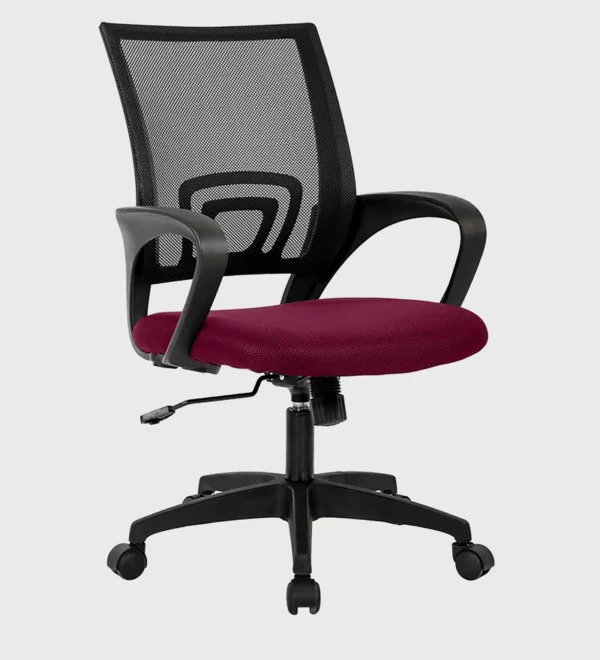Premium Quality Maroon Back Executive Office Chair » Vassio