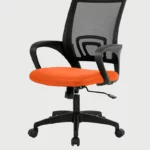 Office Executive Chair Orange Adjustable Chair » Vassio