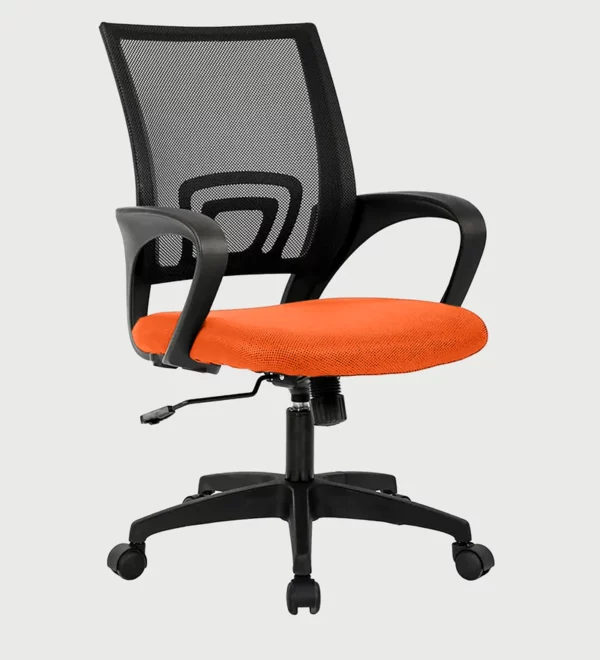 Office Executive Chair Orange Adjustable Chair » Vassio
