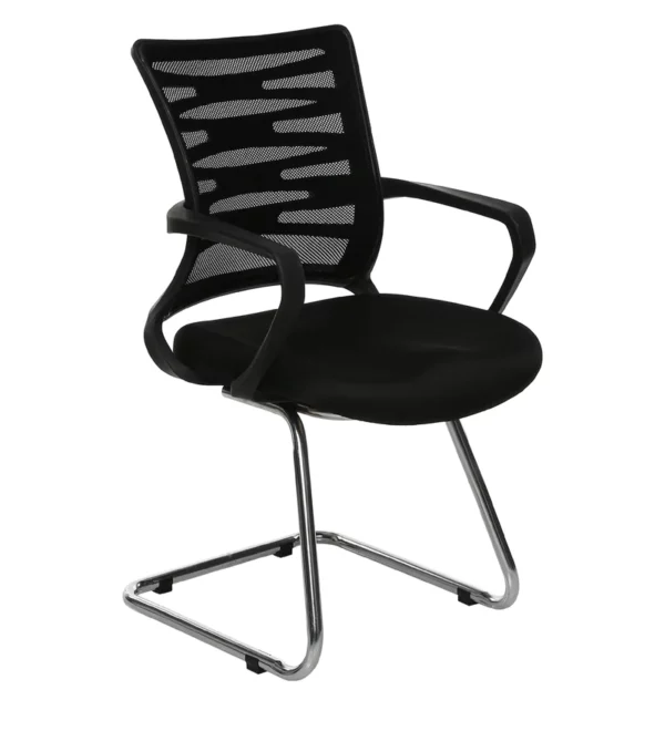 Cantilever Chair In Black » Vassio