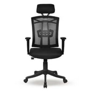 High Back Chrome Base Office Chair » Vassio