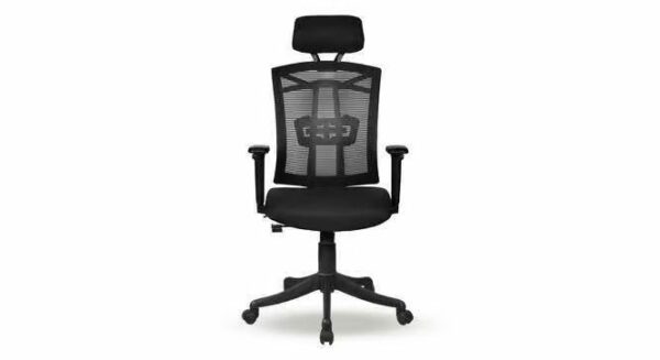 High Back Chrome Base Office Chair » Vassio