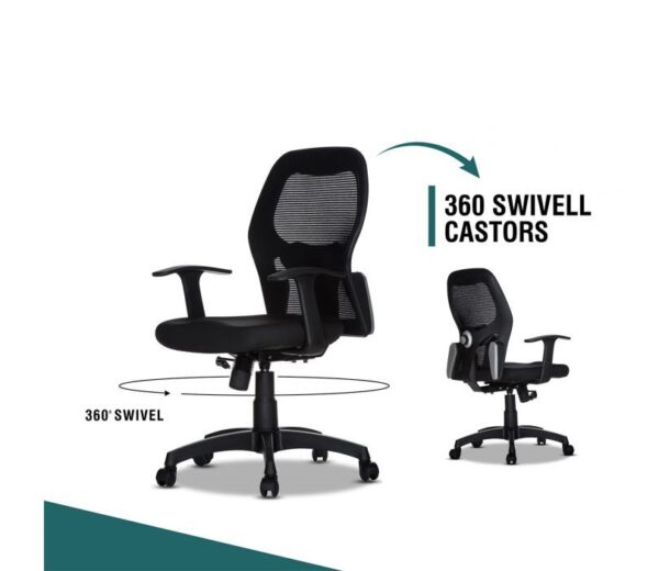 Mid Back Ergonomic Mesh Chair Vassio