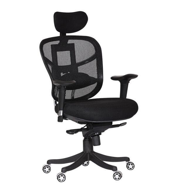 Shop Online High Back Chair Ergonoimc Premium Black Vassio