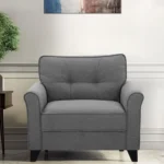 Shop Online Cosimo Fabric 1 Seater Sofa