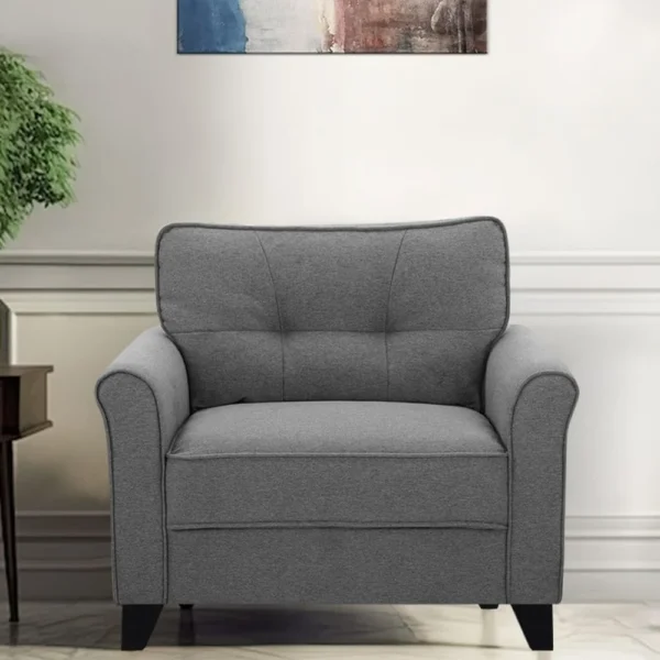 Shop Online Cosimo Fabric 1 Seater Sofa