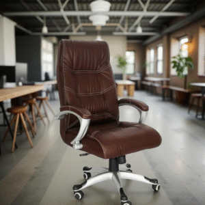 Shop Online Denura Executive Office Revolving Chair Brown - Vassio
