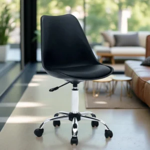 Nira Guest Revolving Chair Black
