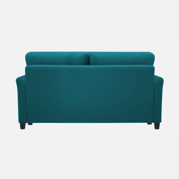 Plush Velvet 2 Seater Sofa Pine Green
