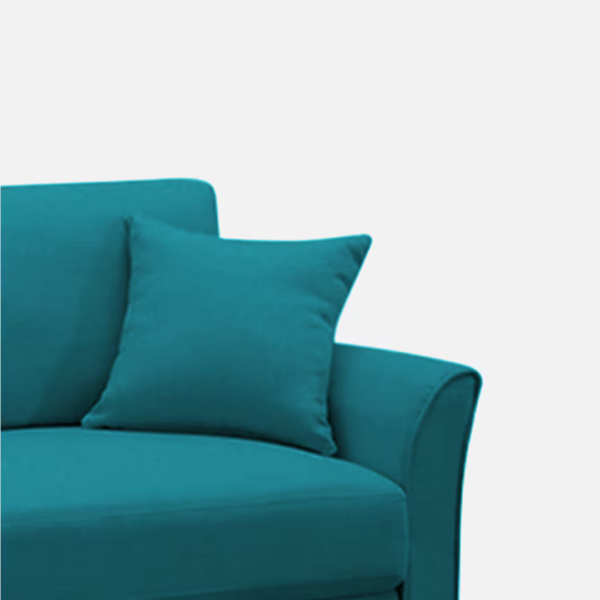 Plush Velvet 2 Seater Sofa Pine Green
