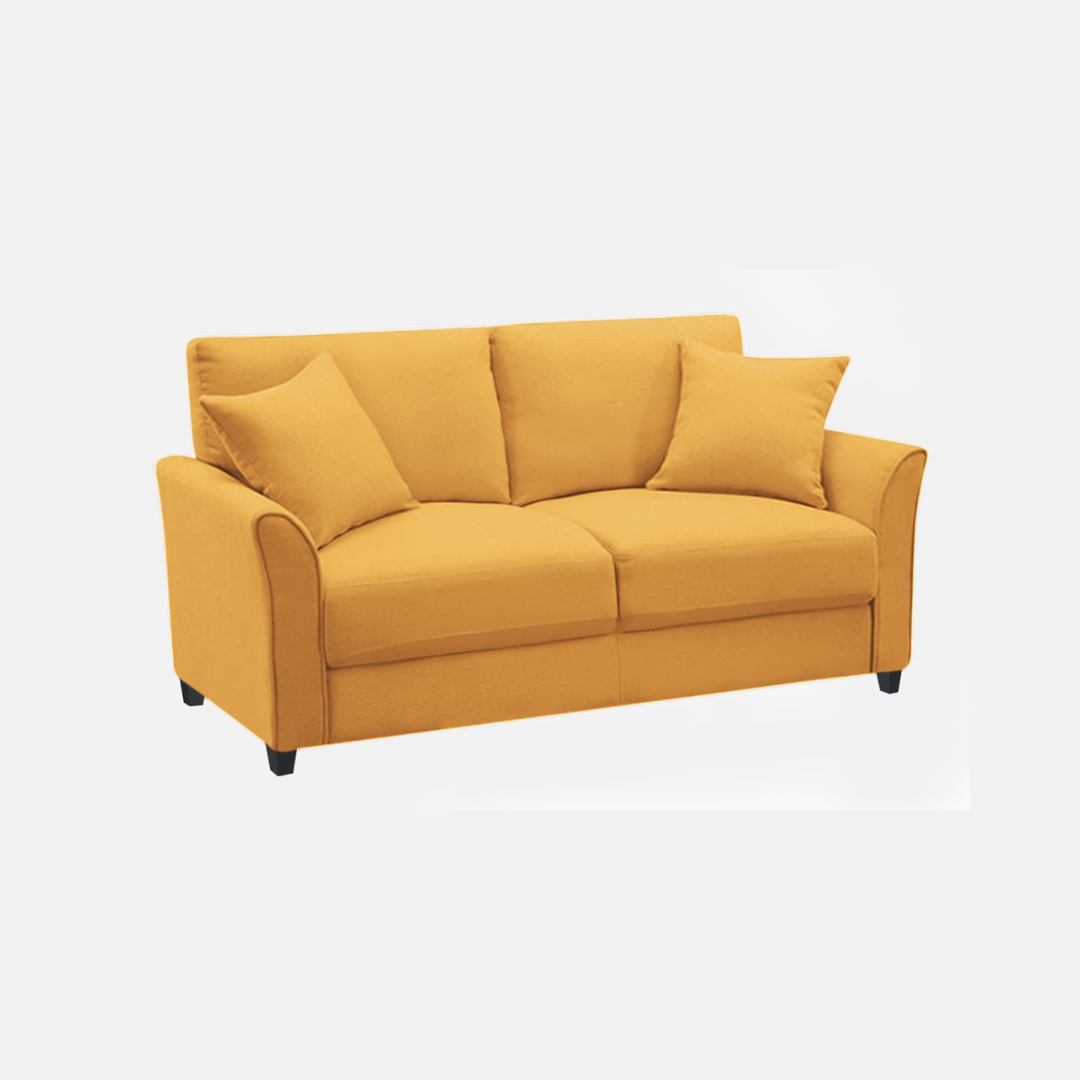 Pink Modern Big Sale Instagram Post (36) Plush Velvet 2 Seater Sofa Yellow