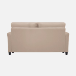 Plush Velvet 2 Seater Sofa Beige