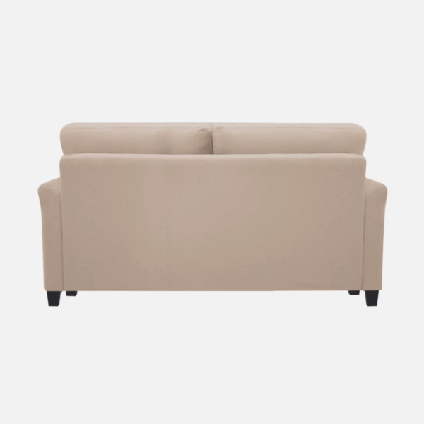 Plush Velvet 2 Seater Sofa Beige