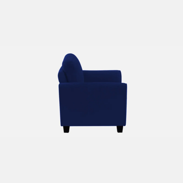 Plush Velvet 2 Seater Sofa Blue