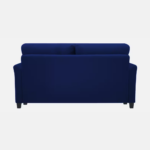 Plush Velvet 2 Seater Sofa Blue